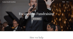 Desktop Screenshot of custombenefitauctions.com